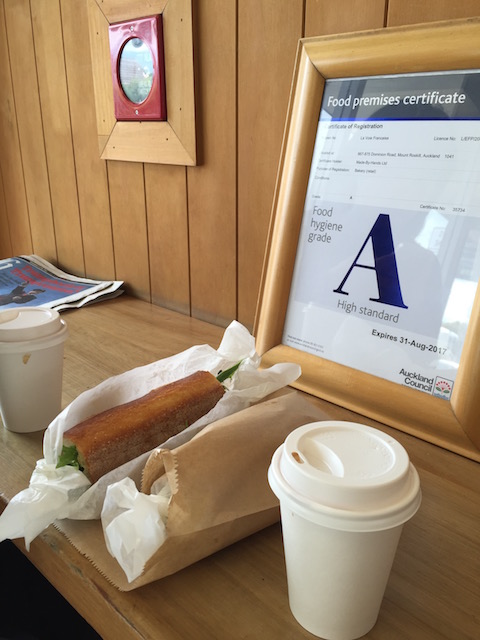 french bakery counter