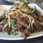 muse cafe beef fried noodle