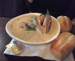 occidental seafood chowder