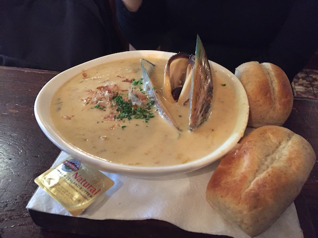 occidental seafood chowder