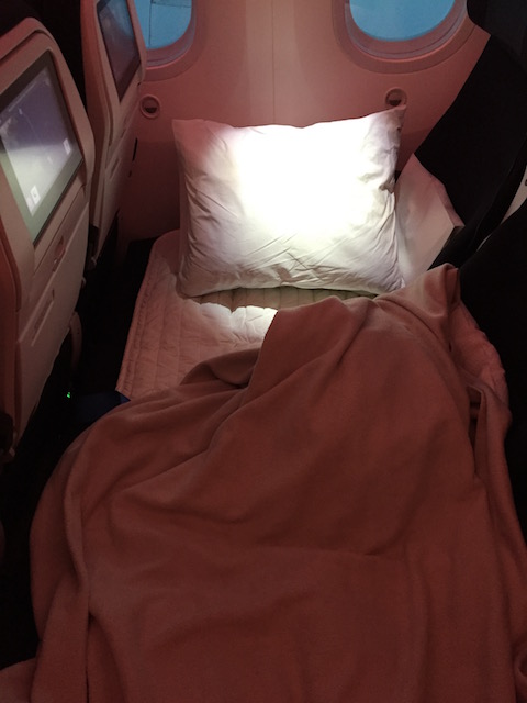 airnz skycouch sleep