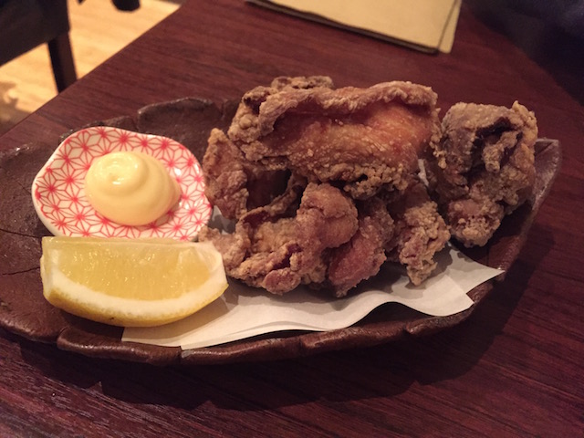 sake bar icco 201705 karaage