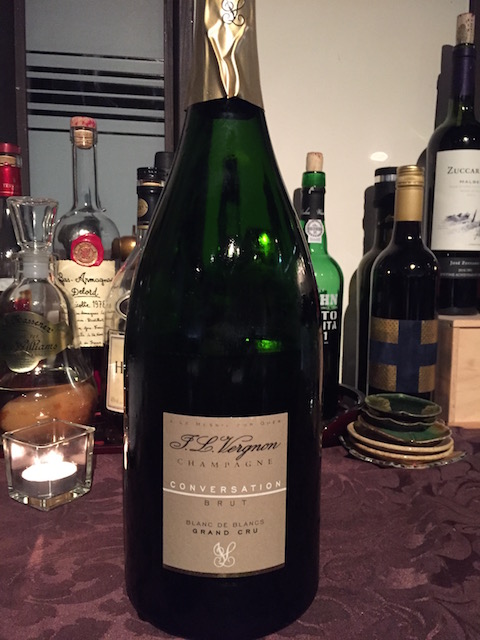 kazuya truffle dinner 201707 champagne