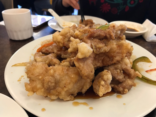 Mr zhou's dumplings 201710 crispy pork