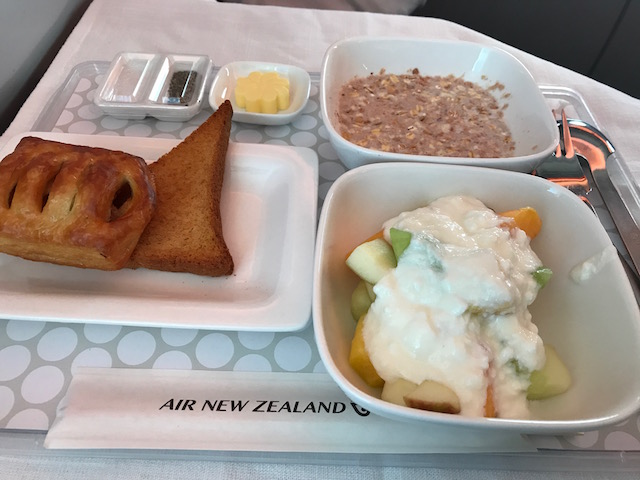 airnewzealand breakfast