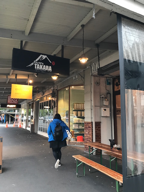 ramen takara ponsonby 201710 sign