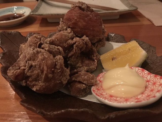 sake bar icco 201711 karaage