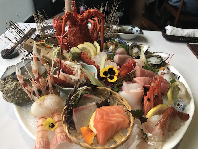 cocoro 201802 sashimi platter