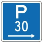 parking sign nz p30