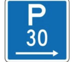 parking sign nz p30