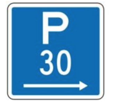 parking sign nz p30