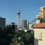 sky tower from st kevins arcade