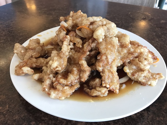 zhous dumplings 201802 crispy pork strips