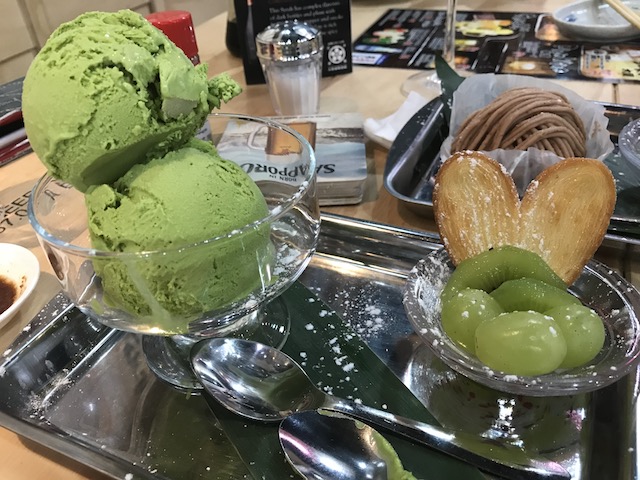 ajimi 201804 maccha ice cream