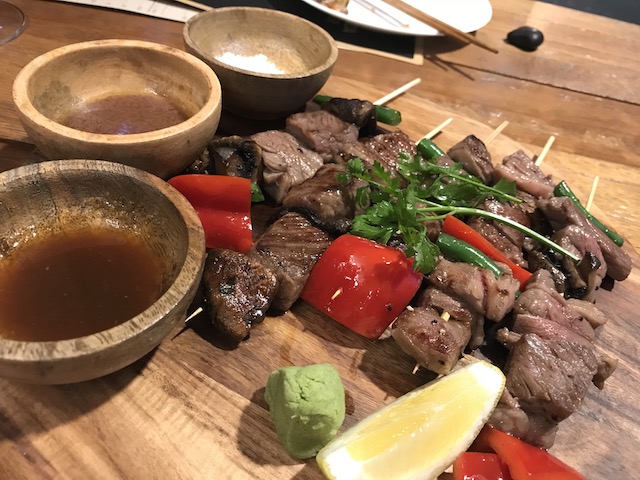 gyoza bar 201804 wagyu kushi