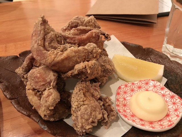 sake bar icco 201804 karaage chicken