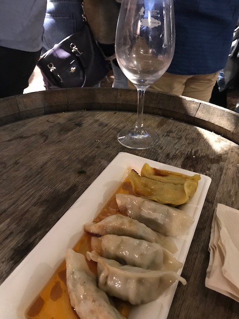 winetopia 201806 akemi's gyoza