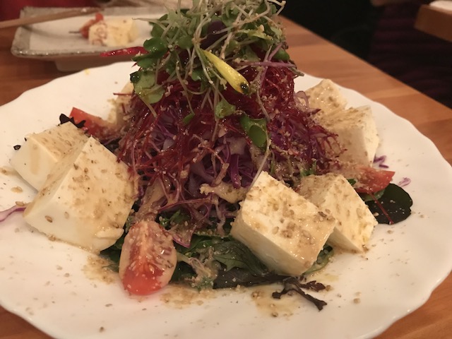sake bar icco 201806 tofu salad