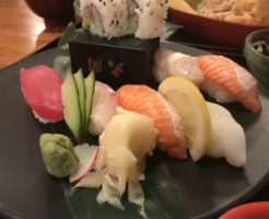 sharaku 201807 sushi lunch