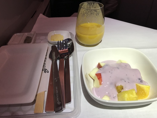 airnz 201810 breakfast