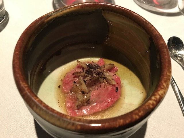 kazuya.folium201810 wagyu burdock risotto