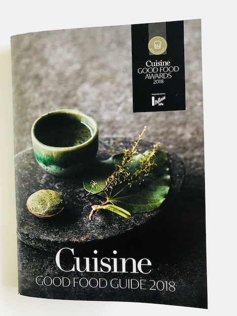 cuisine 2018 award guide