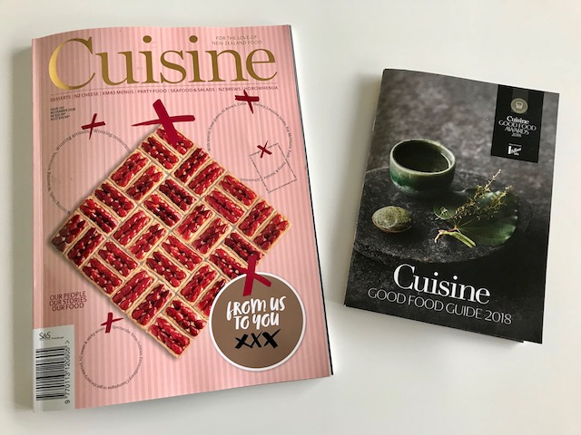 cuisine 2018 award magazine
