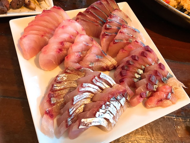 home party 201811 sashimi