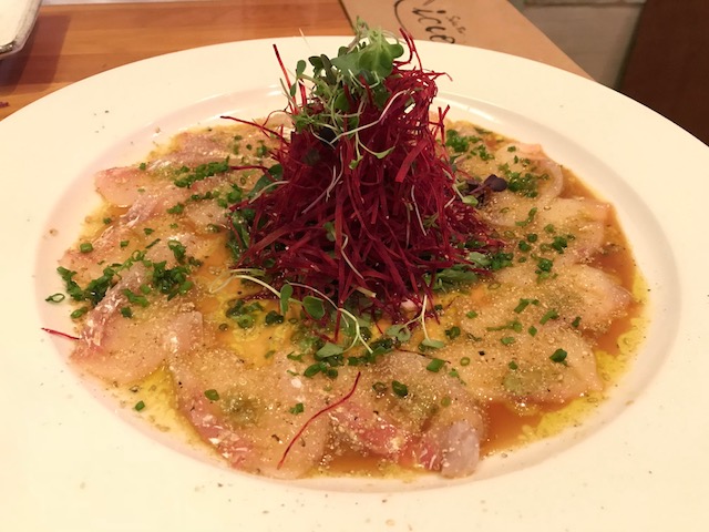 sake bar icco 201810 carpaccio