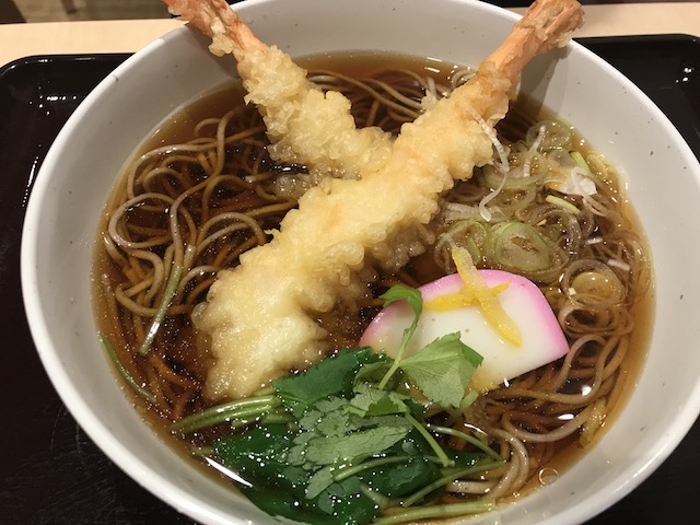 tsukijitei 201901 tempura soba