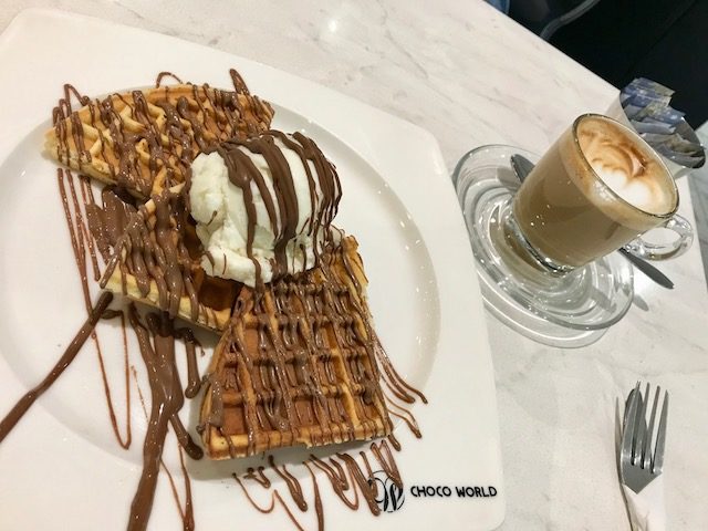 chocolate lounge 201903 waffle&coffee