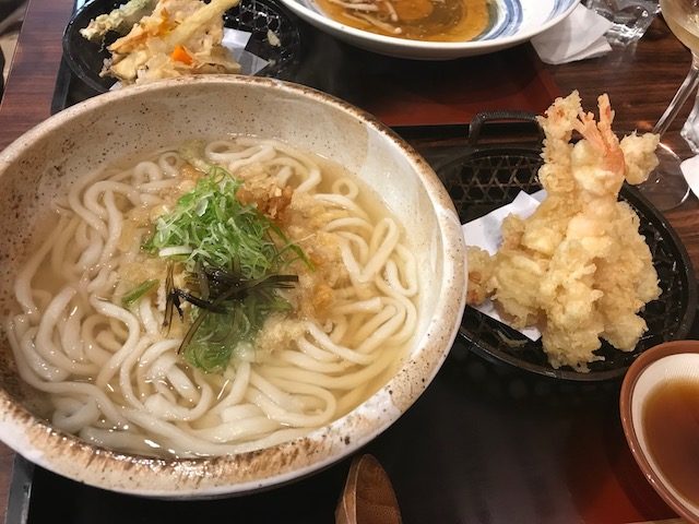 udon works 201903 prawn tempura udon