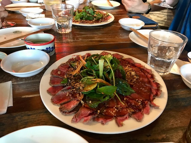 gyoza bar 201903 beef tataki