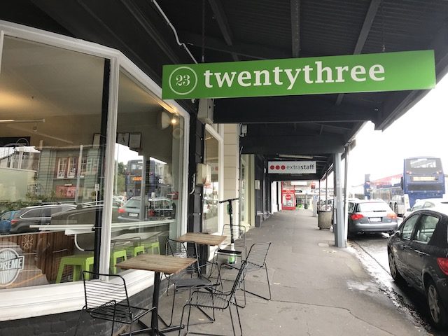 cafe twenty three 201904 exterior