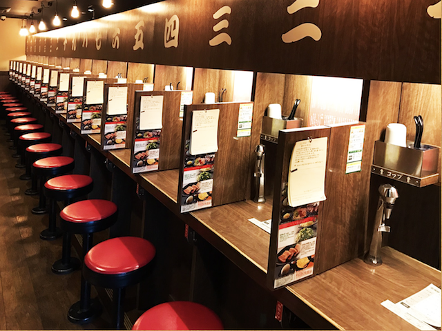 ichiran 201906 interior