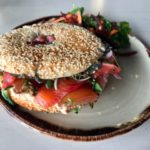 crave 201907 salmon bagle sand