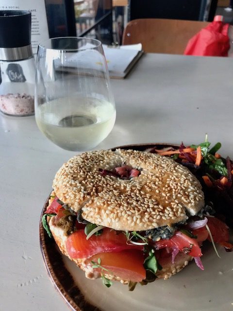 crave 201907 sandwitch & wine