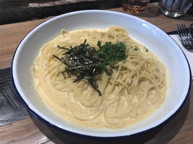 pastamago 201907 mentaiko pasta