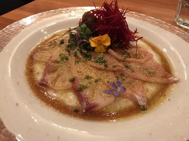 sake bar icco 201907 carpaccio