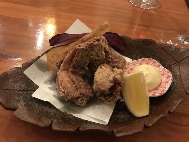 sake bar icco 201907 crispy chicken