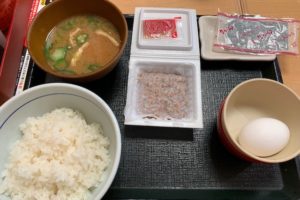 nakau 201908 natto breakfast