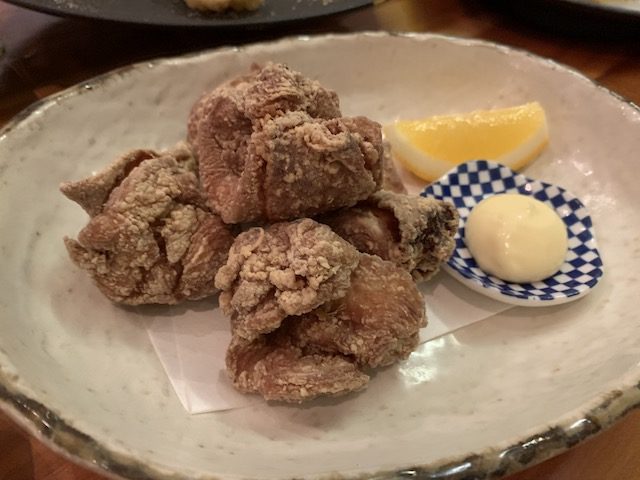 sake bar icco 201909 karaage