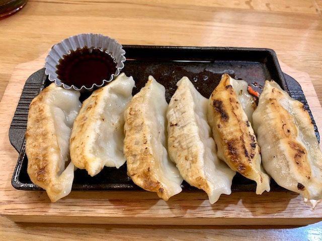 Japanese Lantern Street Bar 201910 gyoza