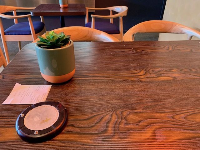 kai eatery 201910 table