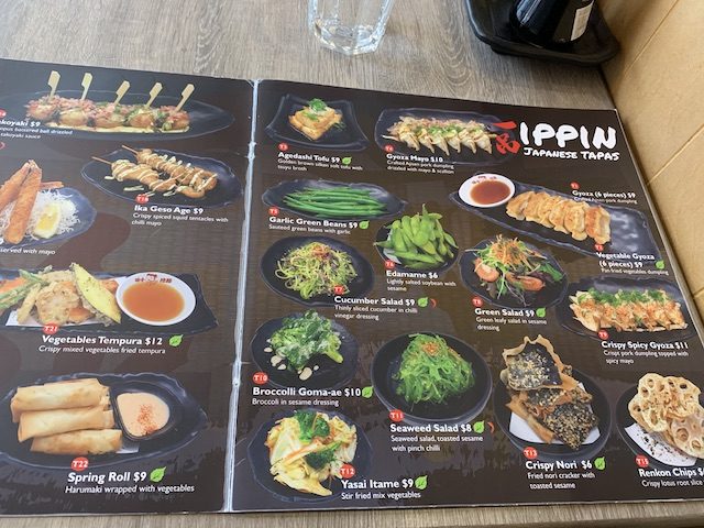 ajisen ramen 201911 menu