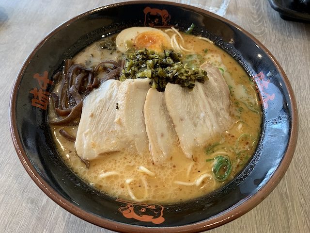 ajisen ramen 201911 takana ramen