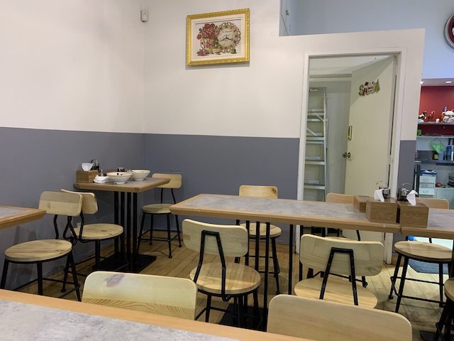 tianfu noodles 201911 interior