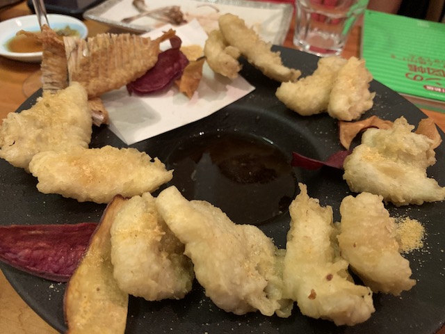 sake bar icco 202001 tempura fish