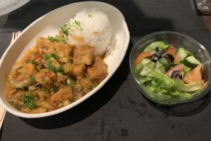 isolation meal 2020 fried tofu