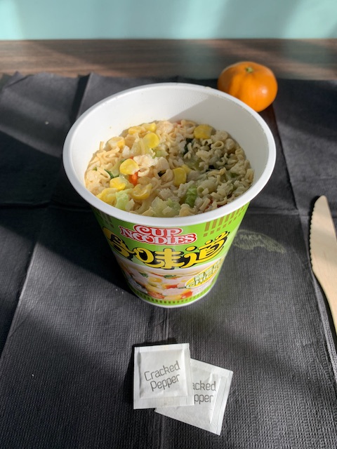 isolation meal 2020 day6 cup noodles